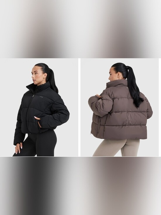 Oner Active Jackets & Blazers - Oner Active Puffer Jacket - Black